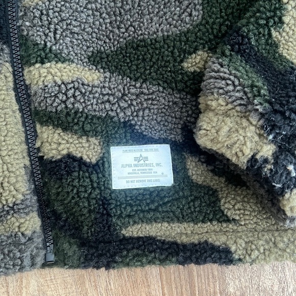 Alpha industries sherpa jacket - Picture 8 of 8